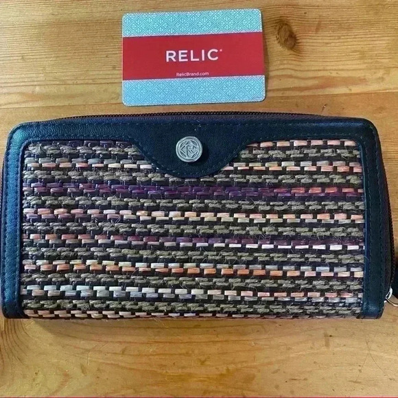 New Relic basket weave wallet - Picture 5 of 9